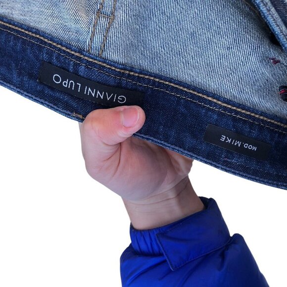 Rare Gianni Lupo Patchwork Jeans Size 28 - Picture 10 of 10